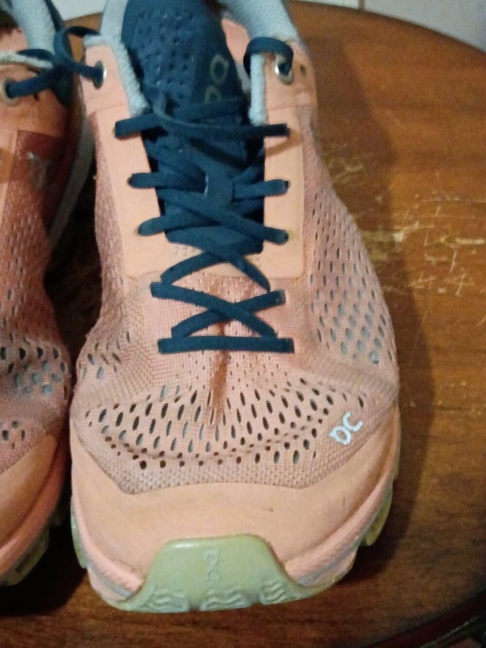 On Running Cloudsurfer Women's Running Shoes Coral Navy US Size 9 - Picture 9 of 14